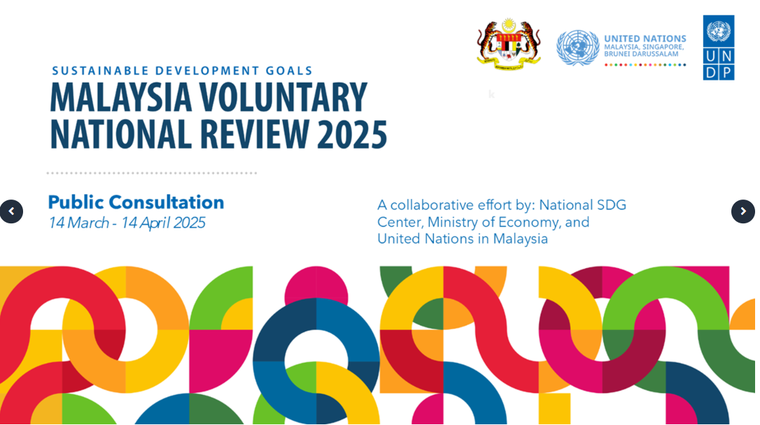 Cover of Malaysia's Third Voluntary National Review (VNR) 2025